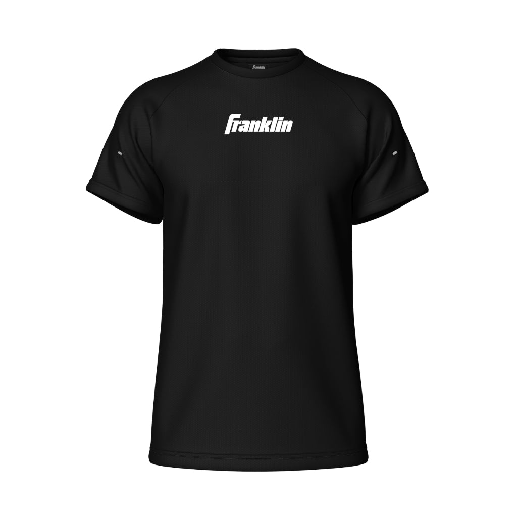Franklin Performance Wear Sportswear Black Shirt 100% Polyester