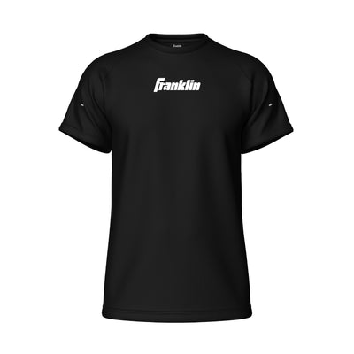 Franklin Performance Wear Sportswear Black Shirt 100% Polyester
