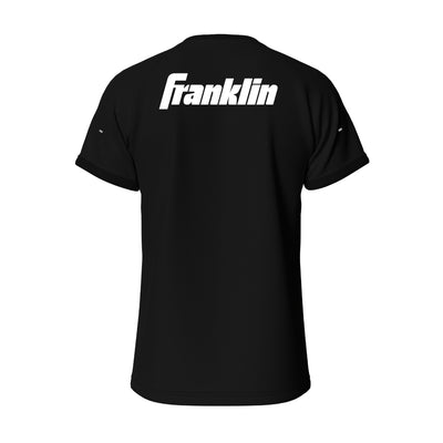 Franklin Performance Wear Sportswear Black Shirt 100% Polyester