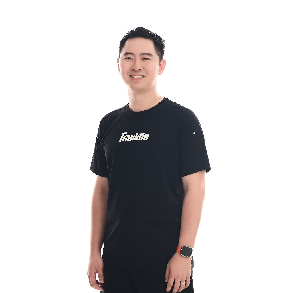 Franklin Performance Wear Sportswear Black Shirt 100% Polyester