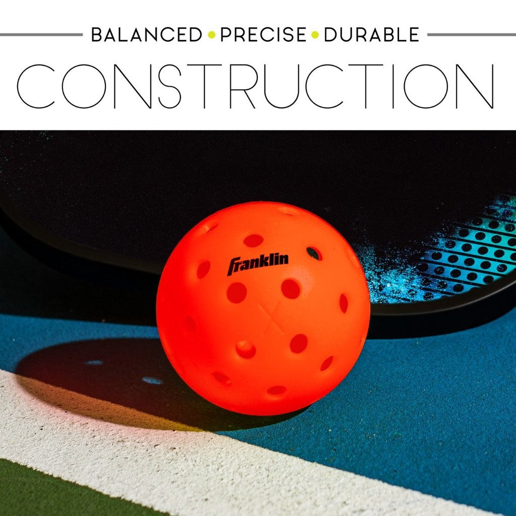 Franklin X-40 Pickleballs Ember 3-Balls Tube