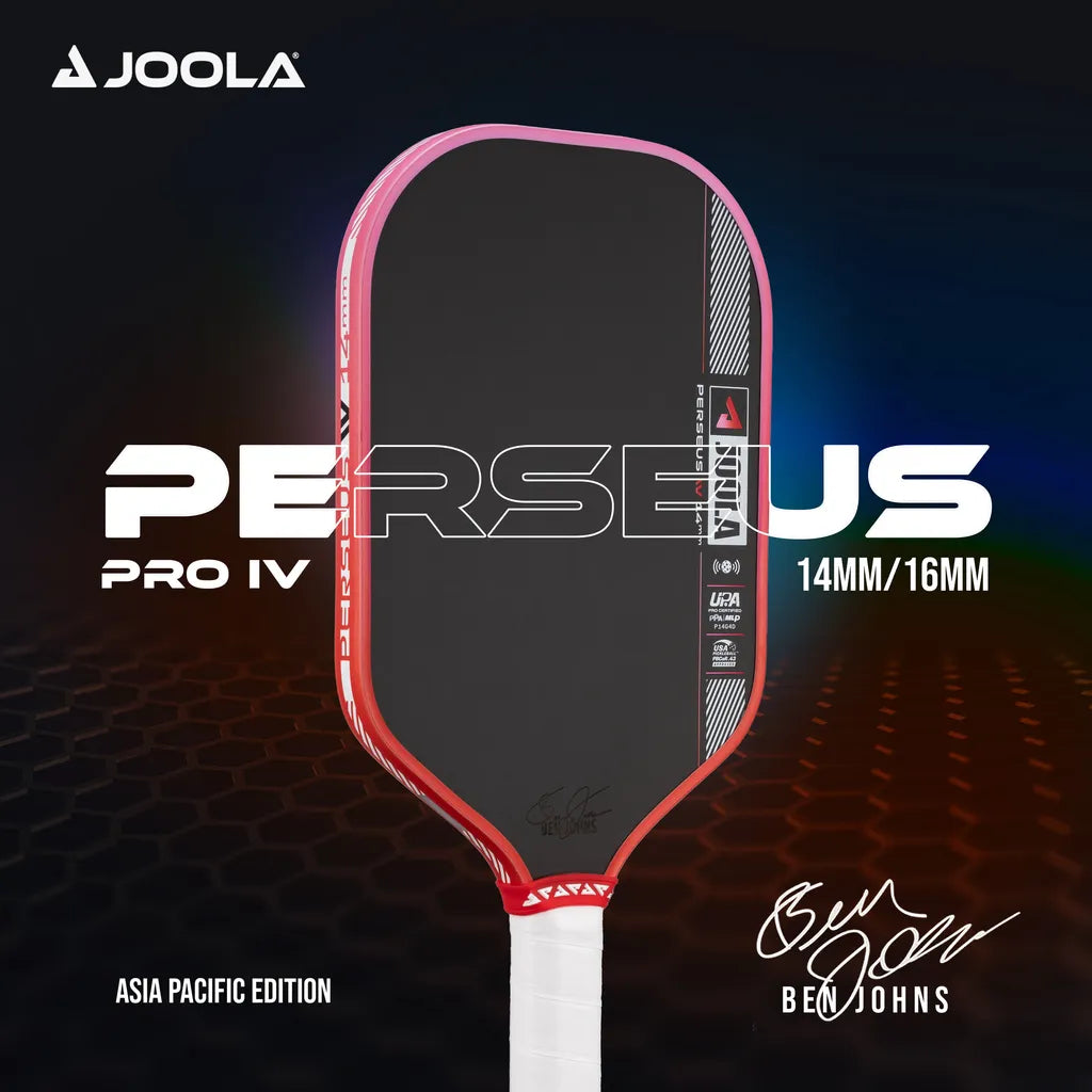 JOOLA Perseus Pro 4 Pickleball Paddle (14mm/16mm) Asia Colour Edition Malaysia Colour Edition