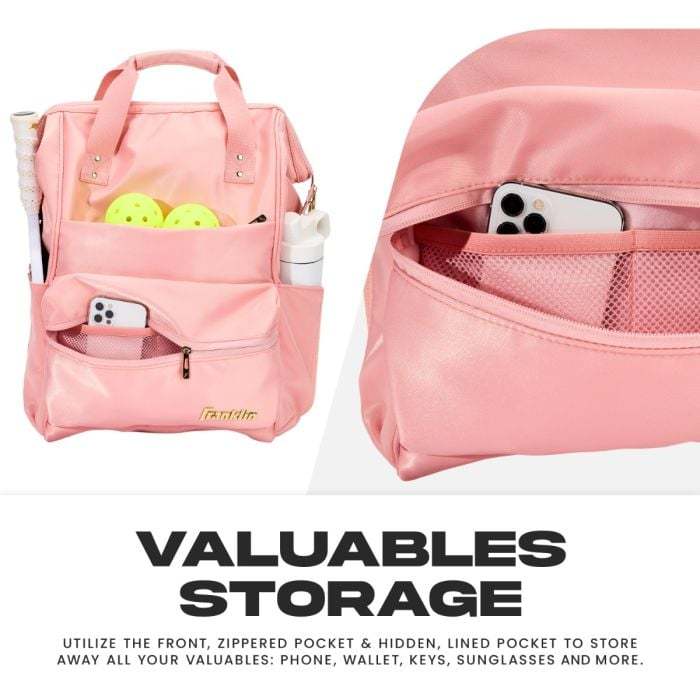 Franklin Pickleball Bag Pink Pickleball Bag Flex Backpack
