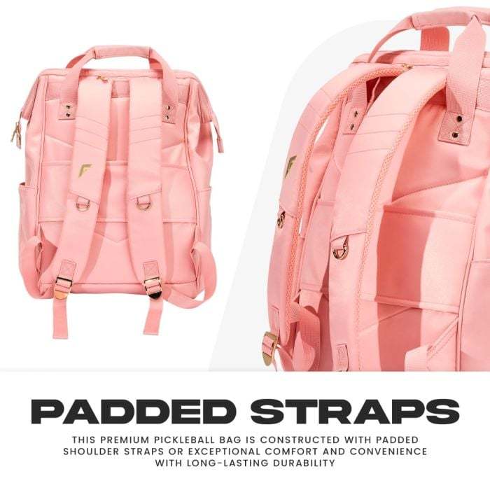 Franklin Pickleball Bag Pink Pickleball Bag Flex Backpack