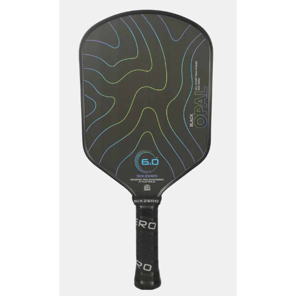 Six Zero Black Opal 14mm Pickleball Paddle