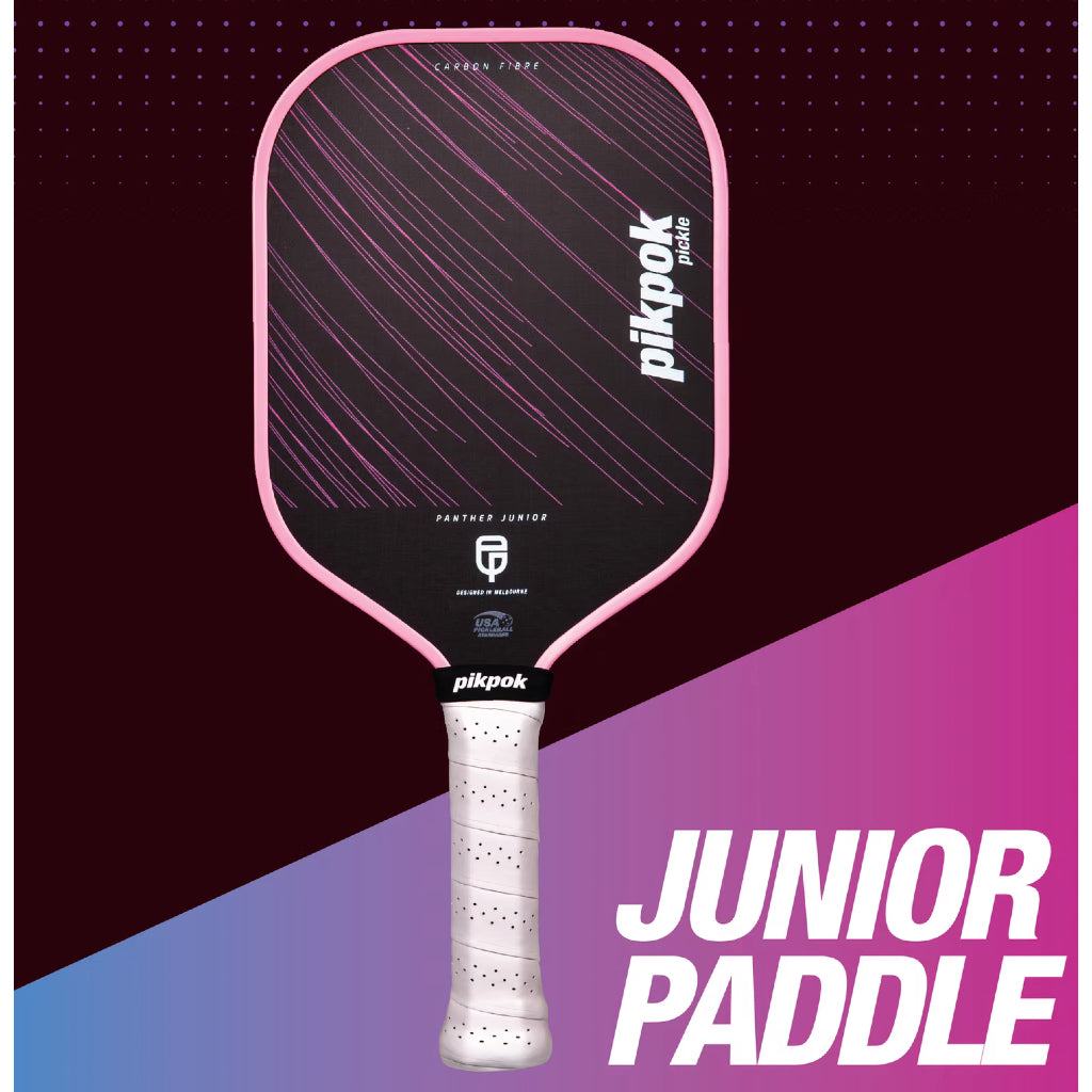Pikpok Panther Junior 13mm Pickleball Paddle Kids Paddle