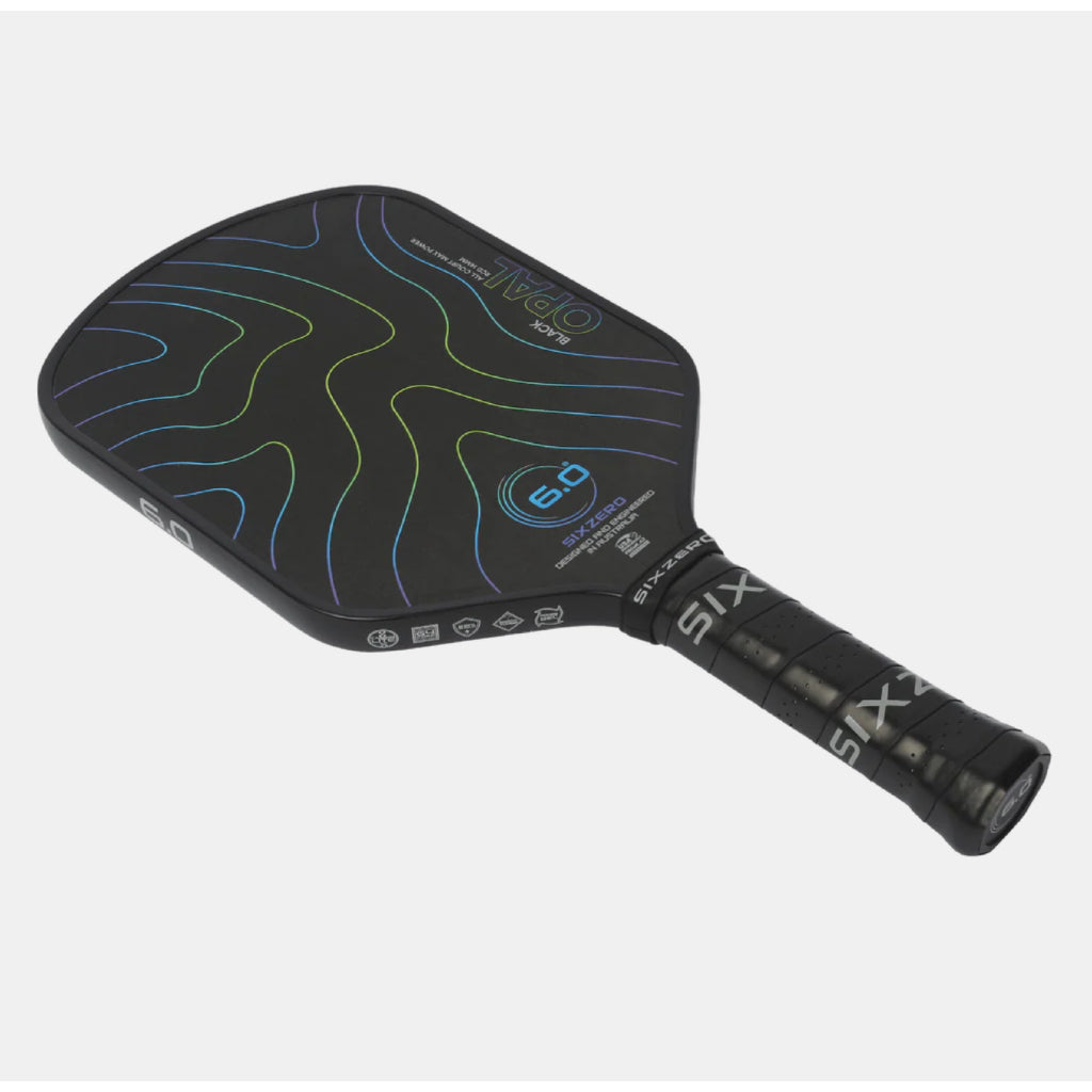 Six Zero Black Opal 14mm Pickleball Paddle