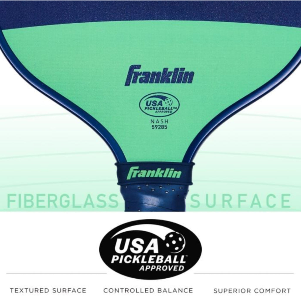 Franklin Beginner Pickleball Paddle Nash Lifestyle Pickleball Paddle Mint Color