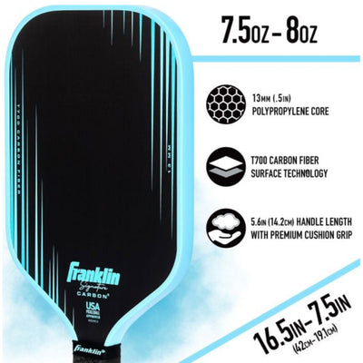 Franklin Signature Carbon Pickleball Paddle Elongated
