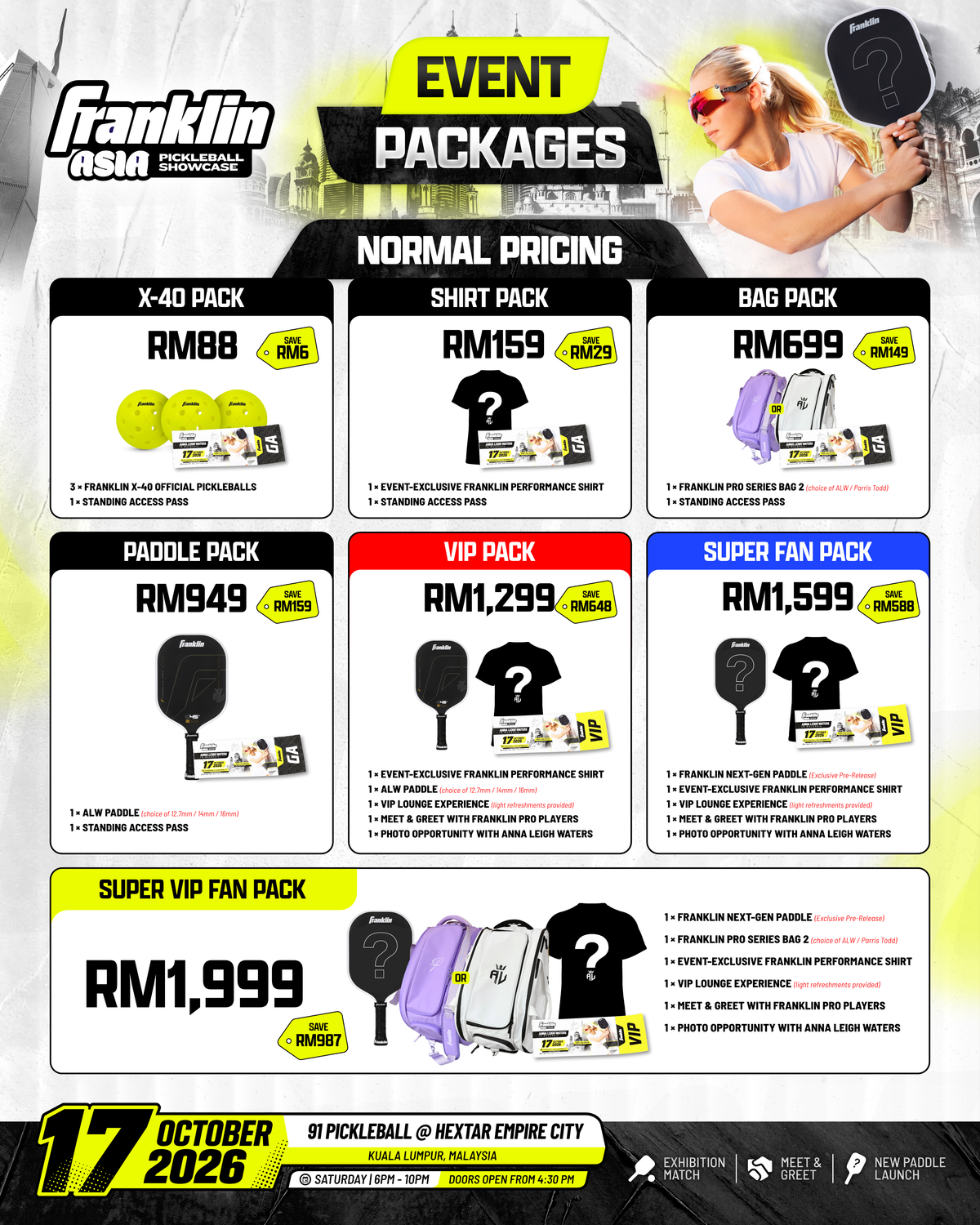 [EARLY BIRD] Anna Leigh Waters LIVE in Malaysia | Franklin Asia Pro Showcase 3