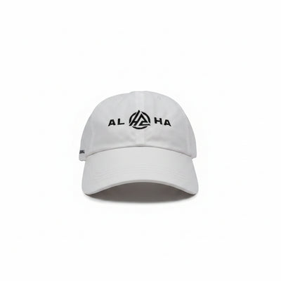 Honolulu Pickleball HPC ALOHA Cap Dry Fit (Gray/ White)