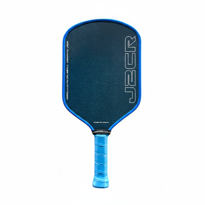 Honolulu J2CR Crystal Blue Endurance Surface Pickleball Paddle (Blue/ White)