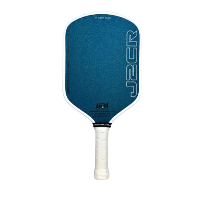 Honolulu J2CR Crystal Blue Endurance Surface Pickleball Paddle (Blue/ White)