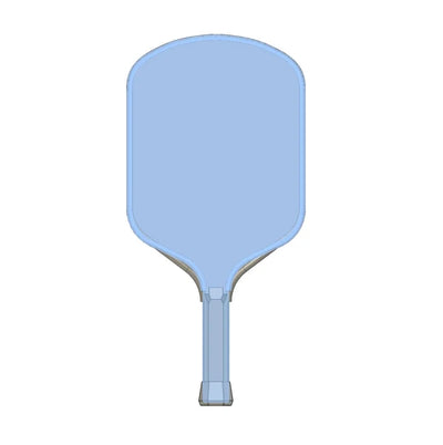 Honolulu J2CR Crystal Blue Endurance Surface Pickleball Paddle (Blue/ White)