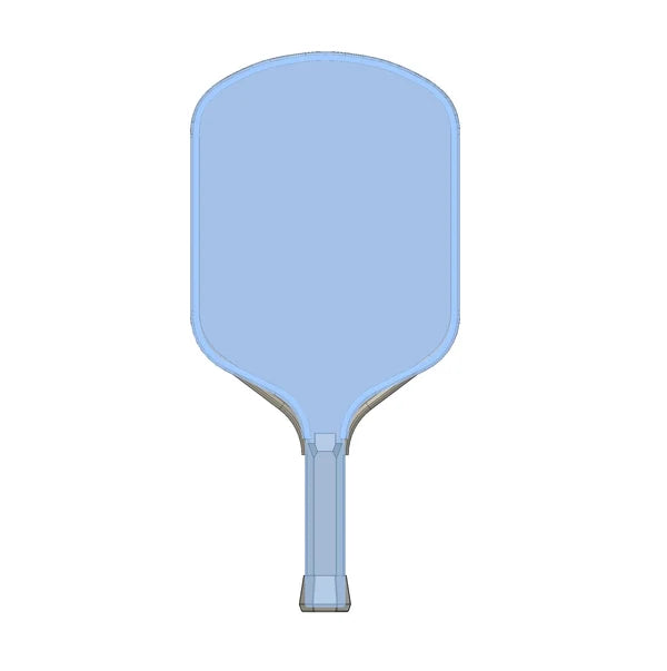 Honolulu J2CR Crystal Blue Endurance Surface Pickleball Paddle (Blue/ White)