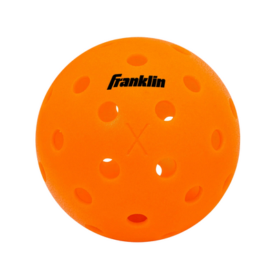 Franklin Sports X-40 Lava Outdoor Pickleballs 40 Holes with Logo