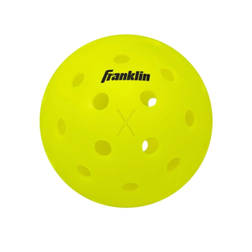 Franklin Sports X-40 Outdoor Pickleballs 40 Holes with Logo