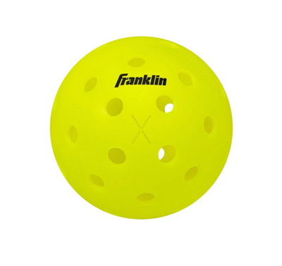 Franklin Sports X-40 Outdoor Pickleballs 40 Holes with Logo