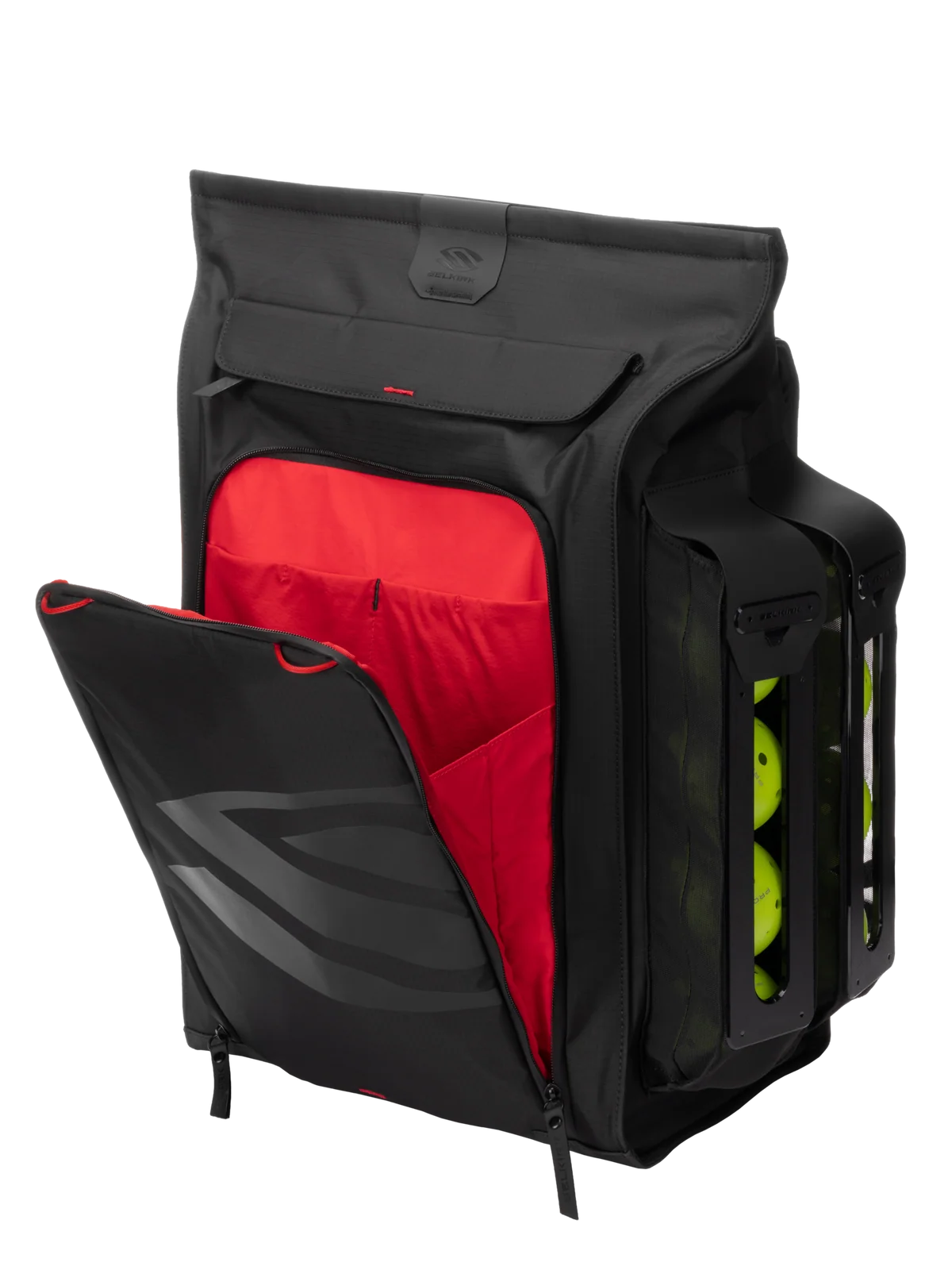 Selkirk Pro Line 2.0 Tour Pickleball Backpack (35L) - Black/ Earth Gray/ Navy