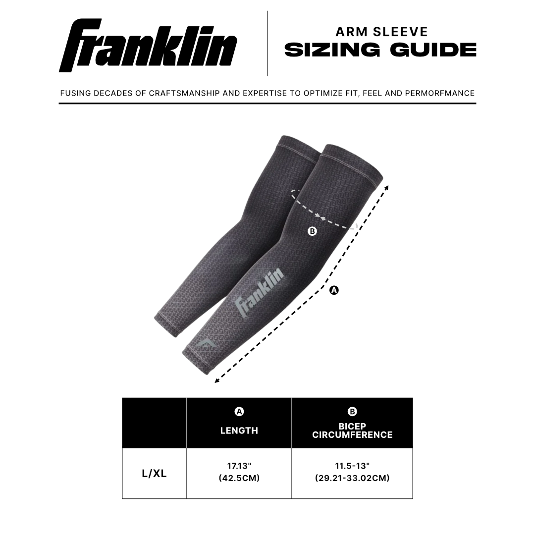 Franklin Sports Arm Sleeve Pickleball Arm Sleeve