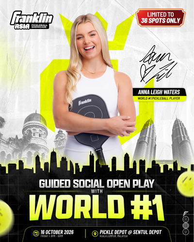 Guided Social Play with World No.1 Anna Leigh Waters | Franklin Pickleball Asia Pro Showcase
