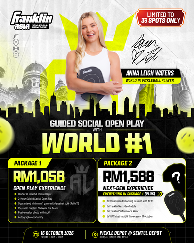 Guided Social Play with World No.1 Anna Leigh Waters | Franklin Pickleball Asia Pro Showcase