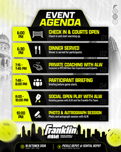 Guided Social Play with World No.1 Anna Leigh Waters | Franklin Pickleball Asia Pro Showcase