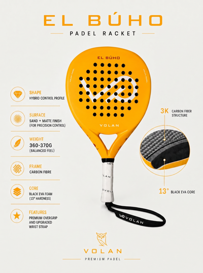 Volan El Buho Padel Racket