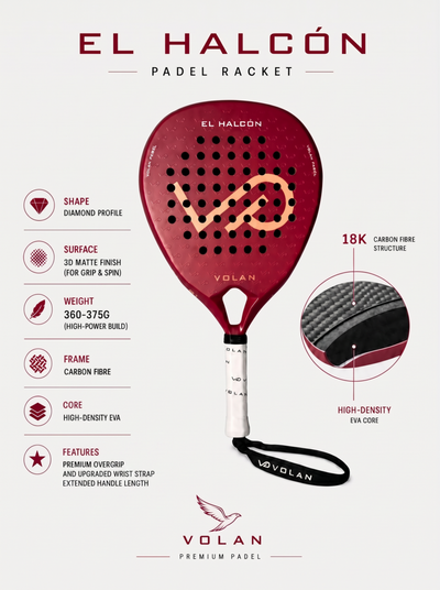 Volan El Halcon Padel Racket