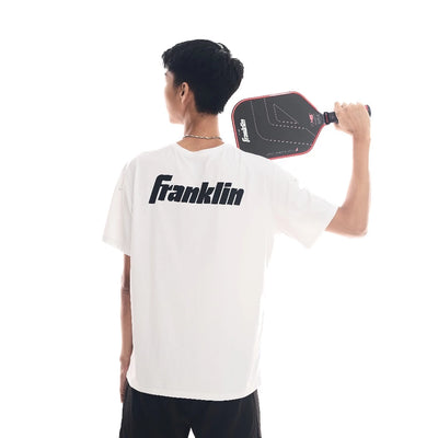 Franklin Performance Pickleball Apparel Sportswear Shirt (White/Black)