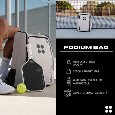 Podium Pickleball Bag Lightgrey