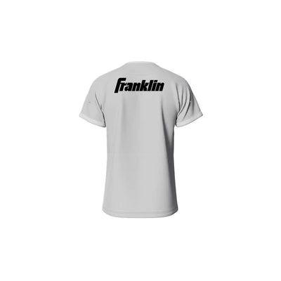 Franklin Performance Pickleball Apparel Sportswear Shirt (White/Black)
