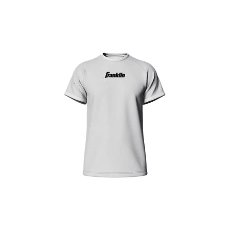 Franklin Performance Pickleball Apparel Sportswear Shirt (White/Black)