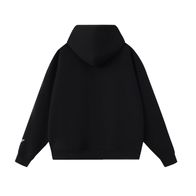 Franklin Pullover Hoodie (Black/White)