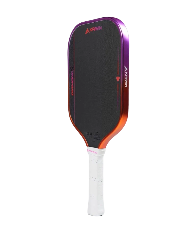 Kaiwin Sport Diamond S Pickleball Paddle 16mm (Orbital Orange Pink / Blue)